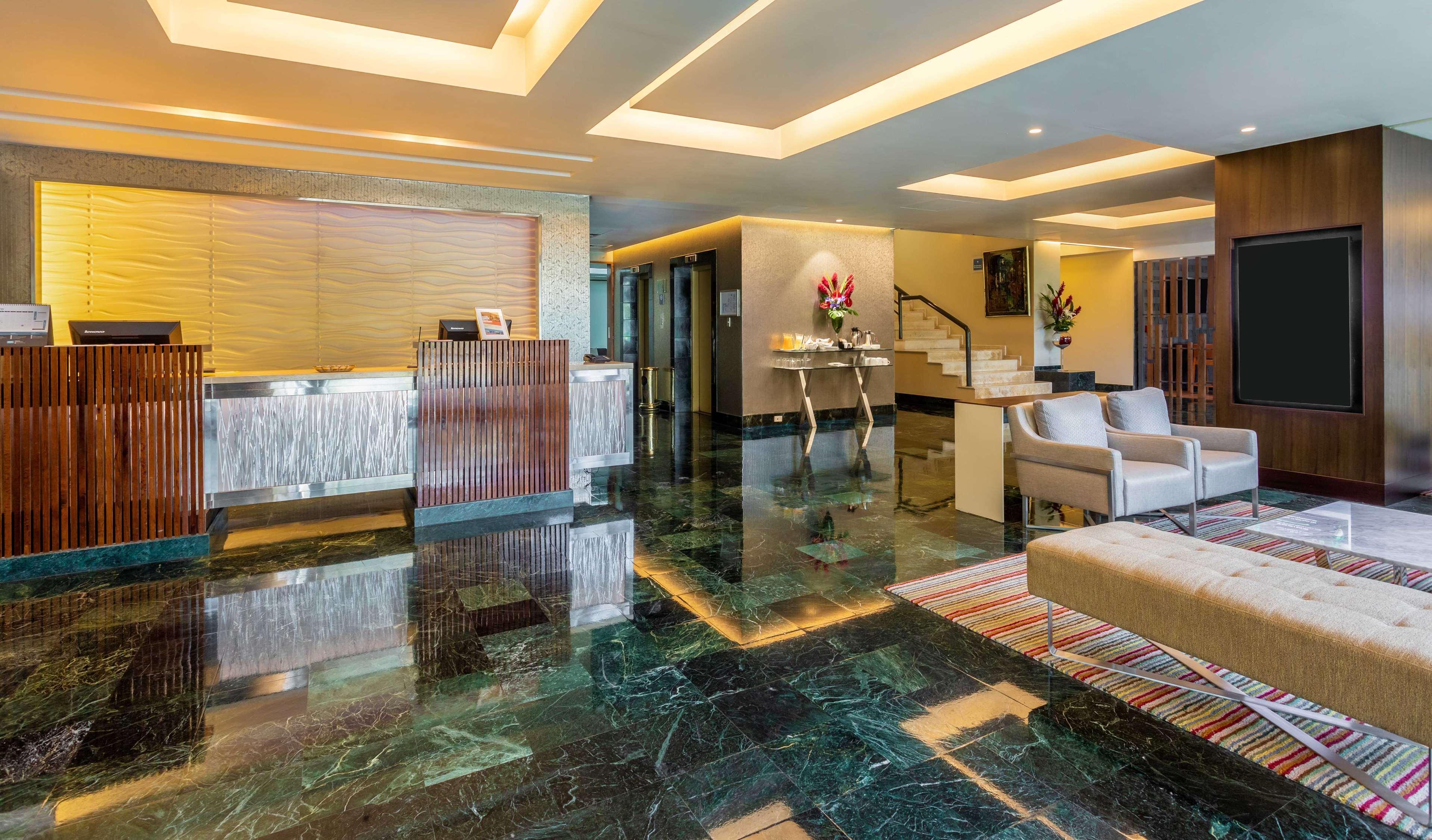 Sonesta Hotel El Olivar Lima Bagian luar foto Lobby