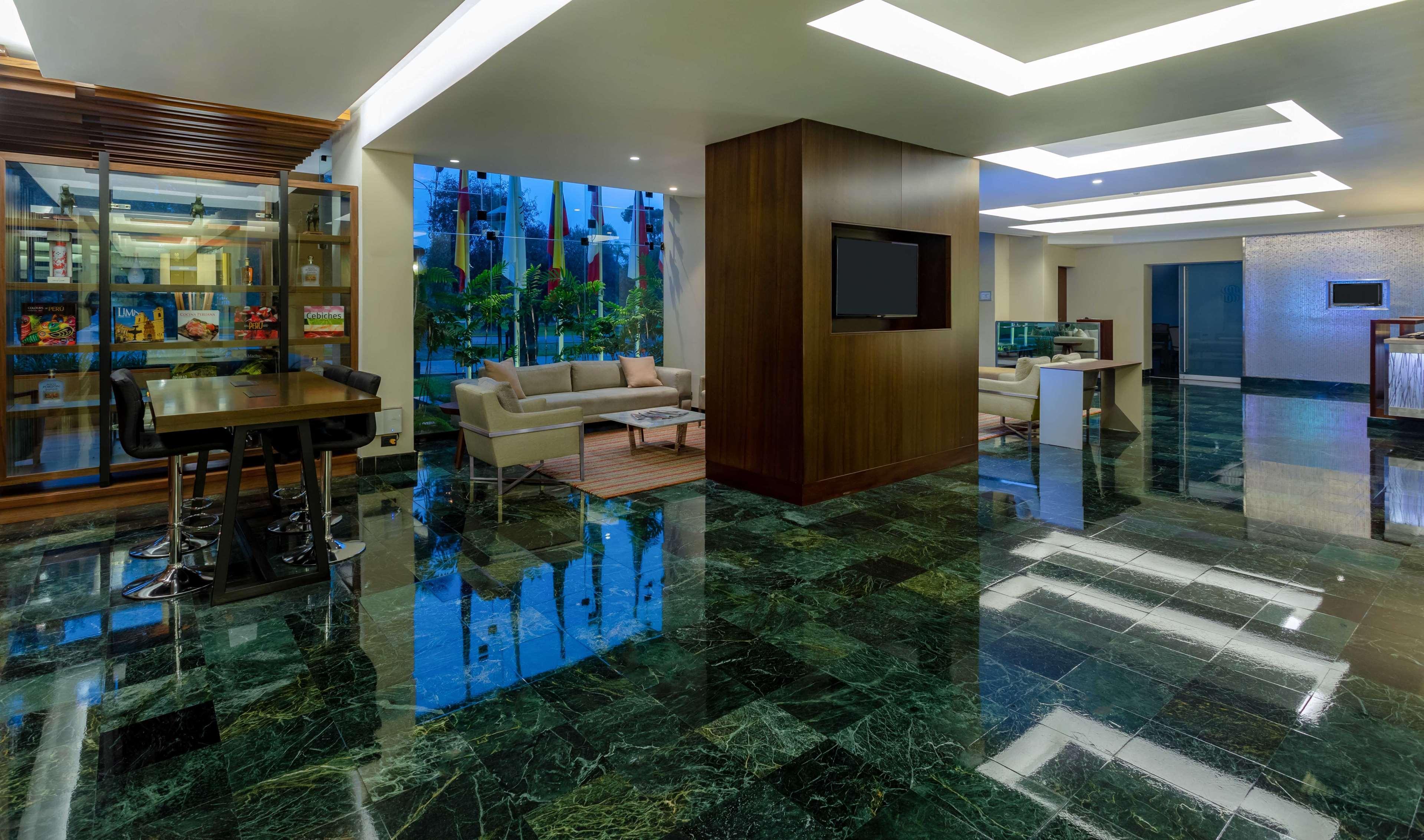 Sonesta Hotel El Olivar Lima Bagian luar foto Lobby