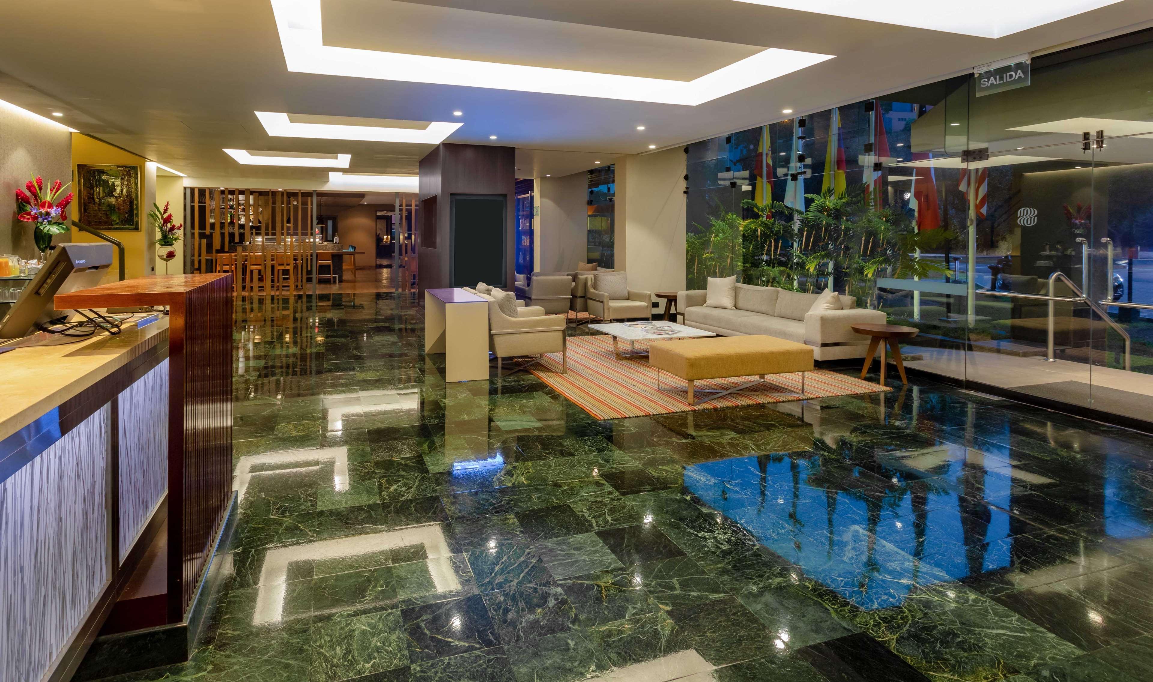 Sonesta Hotel El Olivar Lima Bagian luar foto Lobby